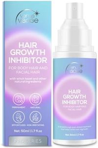 VENUS VISAGE Hair Inhibitor 50ml, Upgraded Hair Growth Spray, Non-Irritating, Removal for Body, Face, Arm, Armpit, Leg for Men and Women