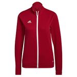 adidas Women's Entrada 22 Track Jacket, Team Power Red 2, L