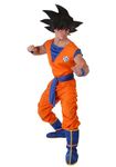 Ascend to Super Saiyan: Men's Goku Costume - Embrace The Spirit of Dragon Ball Z Large Orange,Blue