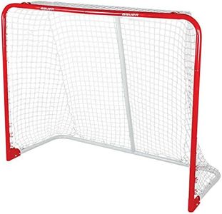 Bauer Performance Cage de But Pliable en Acier 137 x 111,9 cm, Rouge