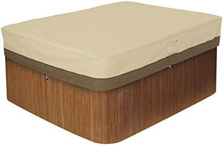 Classic Accessories Veranda Water-Resistant 82 Inch Rectangular Hot Tub Cover, Patio Furniture Covers