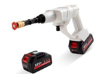 Fieldstar Cordless Portable CAR Washer High Pressure Cleaner Machine AC, Bike Washing with 6 in 1 Pressure