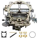 Rochester Quadrajet 4 Barrel Carburetor For Edelbrock 1901R Chevy 1966-1973 Engine 327 350 427 454, For Corvettes 1975-1979 750 CFM Vacuum Secondary Durable 4MV 1901-GG W/Jets Kit Manual Choke