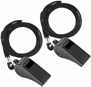 JKQAGD 2PCS Sports Whistles with Lanyard, Loud Crisp Sound Whistle Ideal for Coaches, Referees, Officials,Outdoor Enthusiasts, and Family Emergencies.