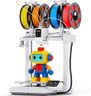 Anycubic Kobra X 3D Drucker Mehrfarbig, Weicher und Harter Multifilamentdruck, Verbesserte Auto Leveling, 4-Farbdruck bis zu 19 Farbdruck für Anfänger, Druckgröße 260 x 260 x 260 mm