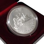 1987 $1 Canada Proof Silver Coin: Davis Strait Quadricentennial Coin