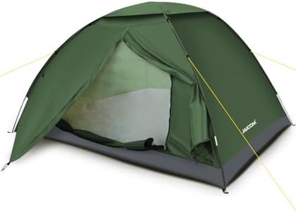 JAICOM Camping Tente, 2 Personnes Ultra Légère Tente - Imperméable, VentiléeTente, 4 Saison Tente de Camping, Facile à Installer, pour Randonnée, Pique-Nique, Famille, Outdoor
