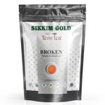 BLACK TEA SIKKIM ORGANIC TEMI TEA LEAF TEA |BROKEN LEAF|100g|Pack of 1| AUTHENTIC BROKEN|TEMI TEA ESTATE |USDA |IMO |ONECERT Certified | VERY GOOD AROMA AND TASTE