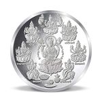 ACPL Precious Moments BIS Hallmarked Silver Coin Ashta Laxmi 100 gm BIS Hallmarked 999 Pure