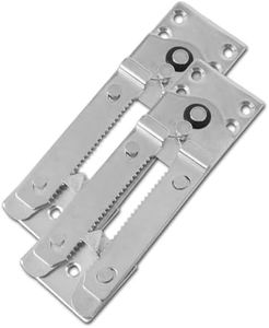 HOWDIA Sectional Couch Connectors, 175mm Sectional Couch Clips Adjustable Sofa Connectors, Keep Your Sectional Sofa Together, Heavy Duty Alligator Clamps Joint Clip for Modular Couch Furniture 2 Pcs