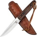 AUBEY Fixed Blade Hunting Knife Ful