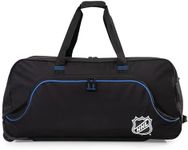 NHL 34-Inch Black Rolling Hockey Ba