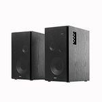 Edifier R2850DB Bluetooth Bookshelf Speakers, Wireless Studio Monitor, 3-Way Powered Speakers, 150W Tri-Amp Speakers with Subwoofer- Black (Pair)