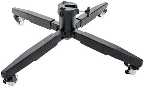 [Universal Metal Rolling Christmas Tree Stand] - Adjustable to Fit Fake Trees Up to 12 Feet Tall | Tree Keeper