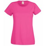 Fruit of the Loom T-Shirt, women's, Fucsia, L