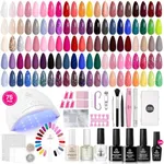 eetles Gel Nail Polish Kit with U V