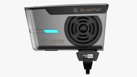 BluArmor C30 Mesh Intercom for Bikers|Bluetooth Intercom Connecting 20 Riders|Tuned by blu HD Signature Sound Speakers|IP67 Rating|1.2 Kms Range|16 Hours Battery Life (Supports Android&iOS)