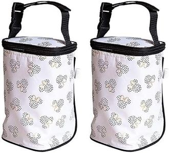 J.L. Childress Disney Baby Tall TwoCOOL Breastmilk Cooler, Baby Bottle & Baby Food Bag, Minnie Dots (Pack of 2)
