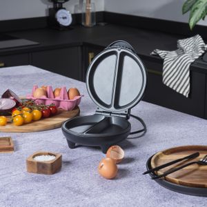 Salter Kuro Double Omelette Maker – Non-Stick, Deep Fill, PFAS Free, 750W
