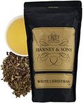 Harney & Sons White Christmas Tea | 16 ounce loose, White Tea with Almond, Vanilla and Cardamom