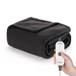 Sunbeam Royal Ultra Night Fog Heated Personal Throw/Blanket, Cozy-Warm, Adjustable Heat Settings