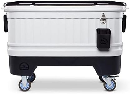 Igloo 125 qt Gray Party Bar Wheeled Cooler