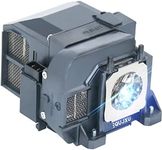 QUJXU ELPLP75 Projector Lamp for Epson PowerLite 1940W 1945W 1950 1955 1960 1965 EB-1940W EB-1945W EB-1950 EB-1955 EB-1960 EB-1965 V13H010L75 Replacement Projector Lamp Bulb with Housing