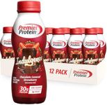 Premier Protein Indulgence™ Protein Shake, 30g Protein, 3g Sugar, Chocolate Covered Strawberry, 11.5 fl oz, Pack of 12