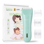 Baby Hair Clipper, Quiet Professional Hair Trimmer for Kids and Child, Rechargeable Waterproof Cordless Haircut Kit