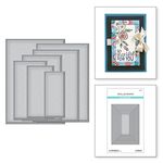 Spellbinders 5 x 7 cm Matting Basics B Nestabilities Card Creator Die