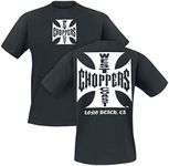 West Coast Choppers OG Classic Men's Short-Sleeved T-Shirt Black, Regular/Regular Fit, Black, L