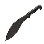 Kukri Machete Knife 11-1/2" Blade Black w/Sheath