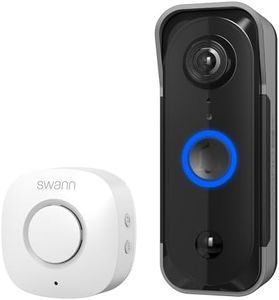 Swann MaxRanger4K™ Mini Long-Range Wireless NVR Security Systems (MaxRanger Video Doorbell)