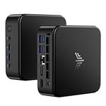 KAMRUI Mini PC E3B, Mini Computer AMD Ryzen 5 7430U (6C/12T, Up to 4.3GHz), (16+16)GB RAM 512GB M.2 SSD Mini Gaming Pc W11 PRO, 4K Triple Display/WiFi 6/BT5.2/USB3.2 Mini Desktop Pc For Home/Business
