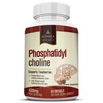 PhosphatidylCholine Complex An All-Natural Nootropic Formula For Brain Health, Liver & Cognitive Support - 60 Phosphatidyl Choline Capsules by Botanica Research