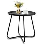 Babion Black Outdoor Side Tables, S