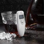 SAG Breath Alcohol Tester, Portable LCD Digital Alcohol Breath Tester Breathalyzer Detector Analyzer