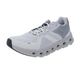 On Women's Cloudrunner Sneakers, White/Frost, 7.5