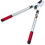 Kimura® Pro Heavy Duty Garden Loppers - Premium Anvil Lopper with Advanced Ratchet Mechanism, Lightweight Telescopic Handles, Japanese SK5 Steel Blades, Extendable Garden Loppers, 650-950mm