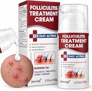 Folliculitis Treatment Cream with 5% Benzoyl Peroxide & Tea Tree Oil, Fast-Absorbing Razor Bump Cream for Ingrown Hairs, Bikini Line, Underarms, Legs & Body Bumps, 3.53 Fl Oz