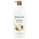 Jergens Hydrating Coconut Body Moisturizer, Infused with Coconut Oil, Dermatologist Tested, Hand and Body Lotion for Dry Skin, 26.5 Oz