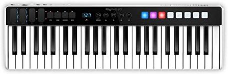 IK Multimedia iRig Keys I/O 49 49-key music creation workstation with integrated audio interface