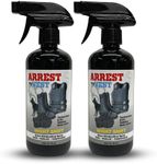 Arrest My Vest Military and Police Grade Odor Eliminating Spray for Body Armor Odor, Tactical Gear. Safe on K9's. Safe on All Ballistic Vests and Fabrics - New Night Shift Fragrance - 2 16 oz Bottles