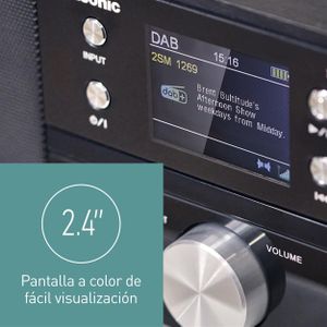 Panasonic Micro HiFi Stereo System – Black