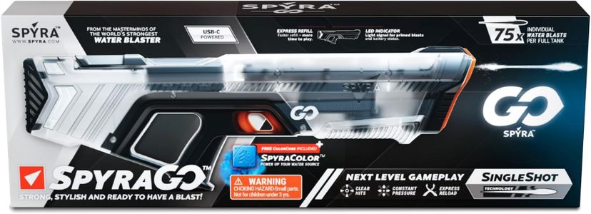 Spyra GO Electronic Water Gun – Rechargeable High-Power Blaster