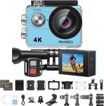 AKASO EK7000 4K30FPS Action Camera Ultra HD Underwater Camera 170 Degree Wide Angle 98FT Waterproof Camera Blue