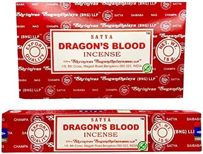 Satya Champa Dragon's Blood Incense Stick, 12 Count