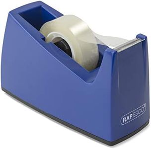 Rapesco 0774 300 Porta Nastro Adesivo, Nastro Non Incluso, Blu