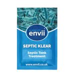 Envii Septic Klear - Septic Tank Treatment & Cleaner - 12 Months Supply - Bacteria Booster Enzyme Tablets Remove Smells and Unblock Septic Tanks