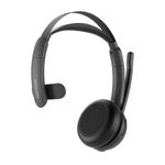 Nuroum HP31SN Bluetooth Wireless Headset with Microphone, ENC Noise Cancelling Mic for Calls, Independent Mute Button, V5.3 Multi-Point, Bluetoowh/USB for Call Center/Office/Driver, for Zoom/Teams